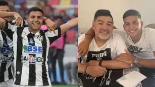 El sobrino de Diego Maradona ofrecido al Tomba
