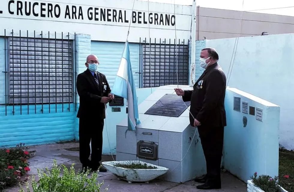 Homenaje 38° aniversario del hundimiento del Crucero Belgrano