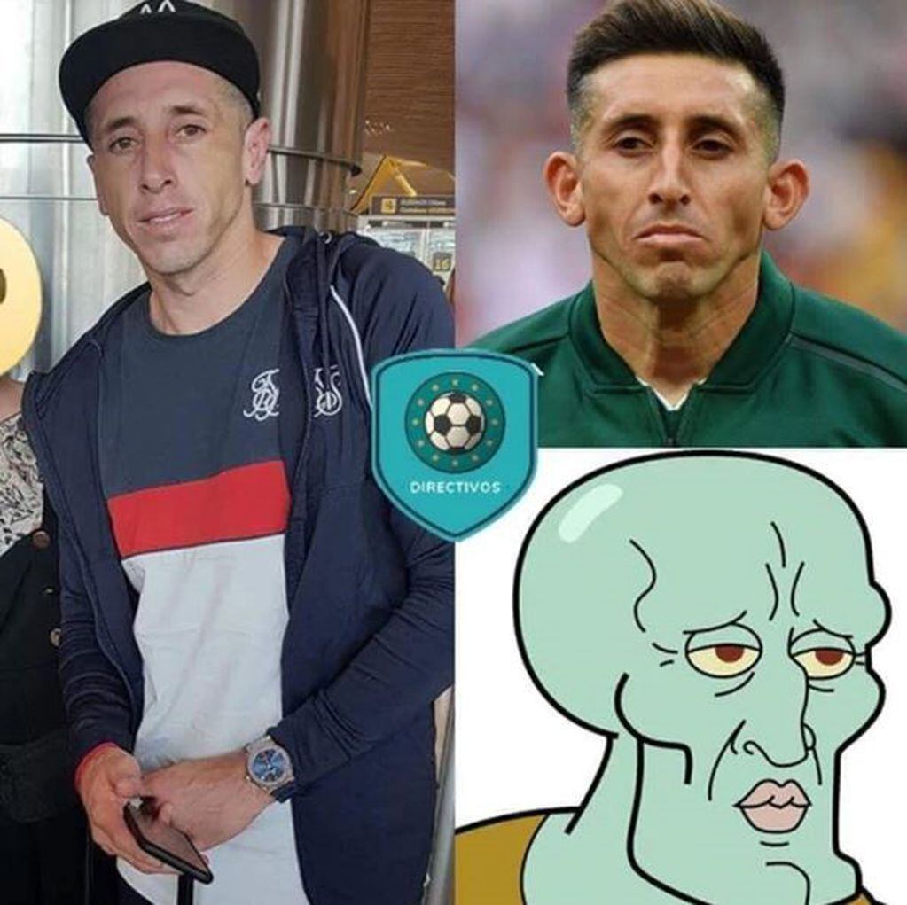 Los despiadados memes por el cambio de rostro de Héctor Herrera.