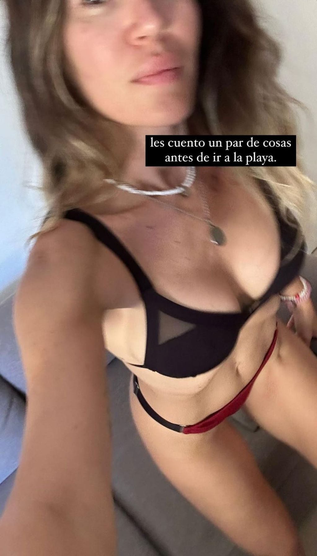 Jimena Barón jugó al límite de la censura: "Dejo esta foto de mi cul..."