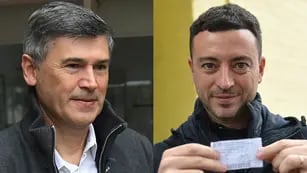 Passerini y De Loredo, al votar este domingo en Córdoba (Ramiro Pereyra/LaVoz).