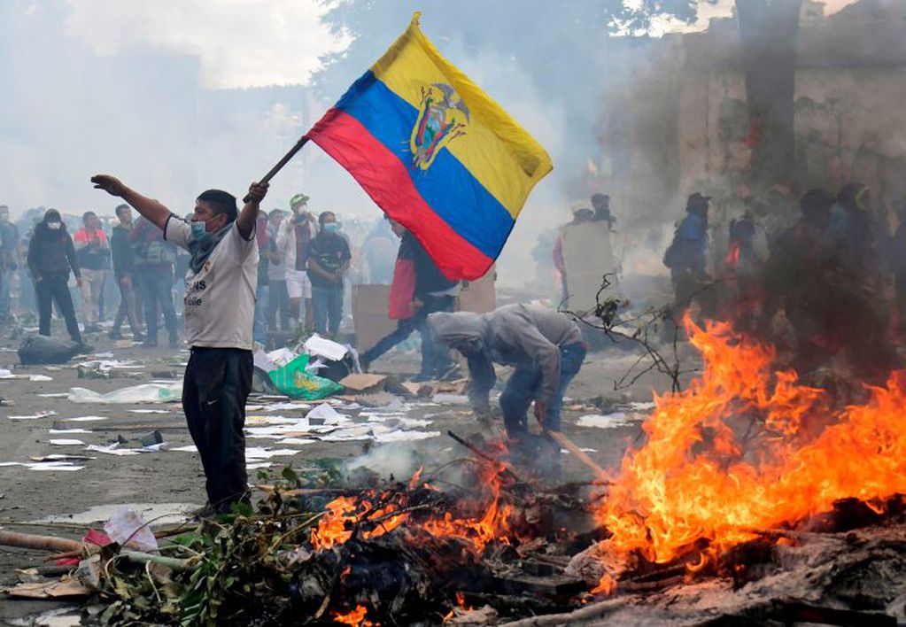 Violentos incidentes en Quito, Ecuador (Foto:Martin Bernetti/AFP)