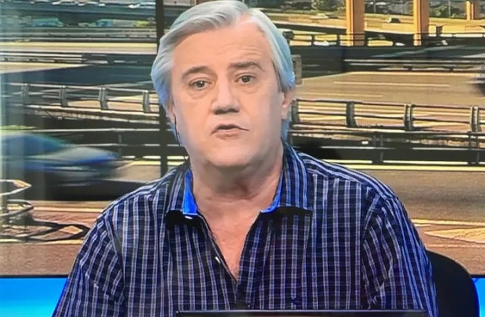 El periodista Alejandro Fabbri, polu00e9mico.