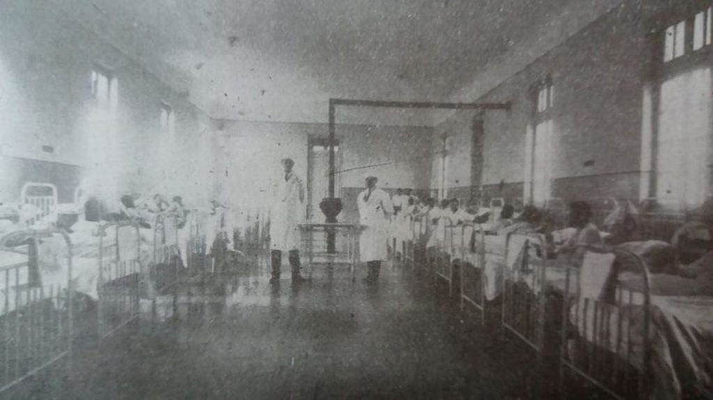 Interiores del Hospital Pirovano Tres Arroyos 1940