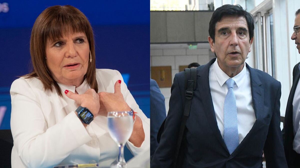 Patricia Bullrich y Carlos Melconian