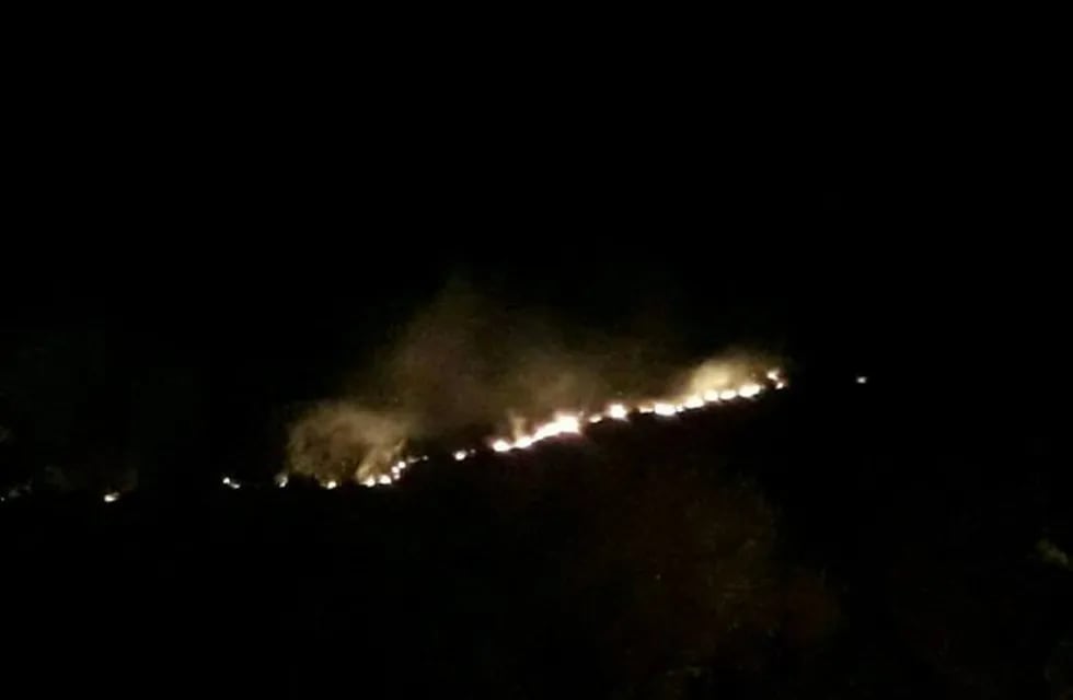 Incendio en Tierra Alta (2 de junio 2929). Foto: prensa Bomberos Voluntarios Icho Cruz.