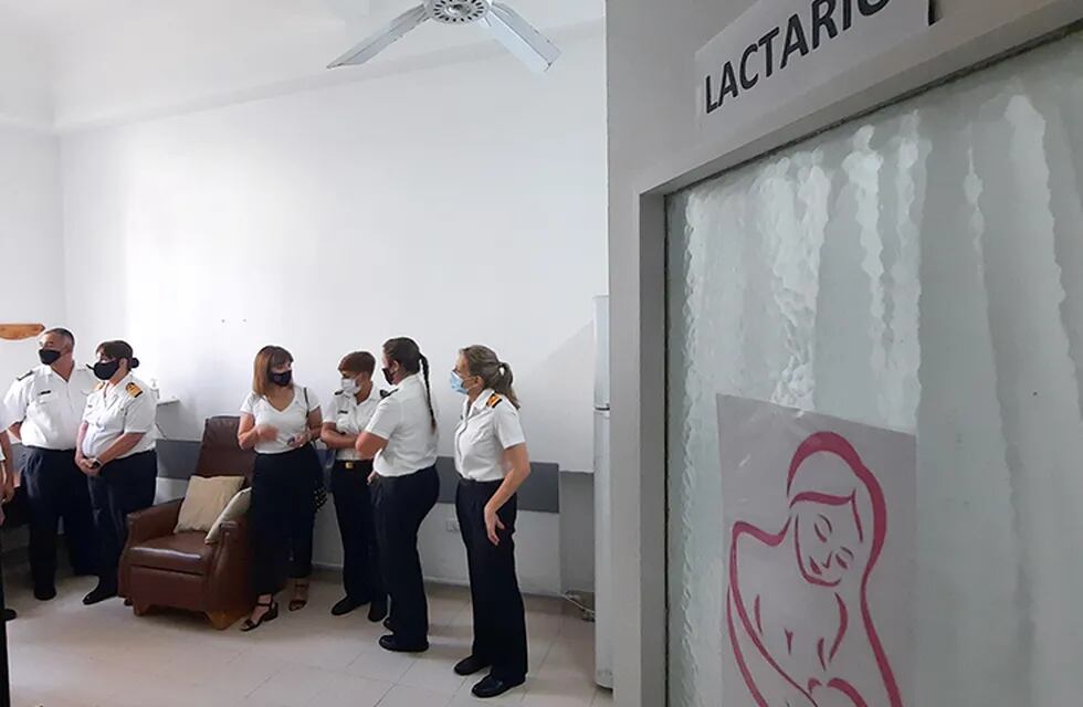 Puerto Belgrano: inauguraron un lactario en el Hospital Naval