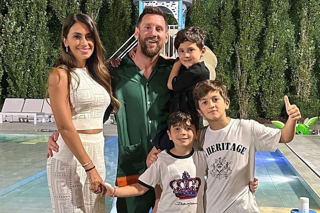 El festejo de Leo Messi y su familia fue furor en las redes. (Instagram /leomessi)