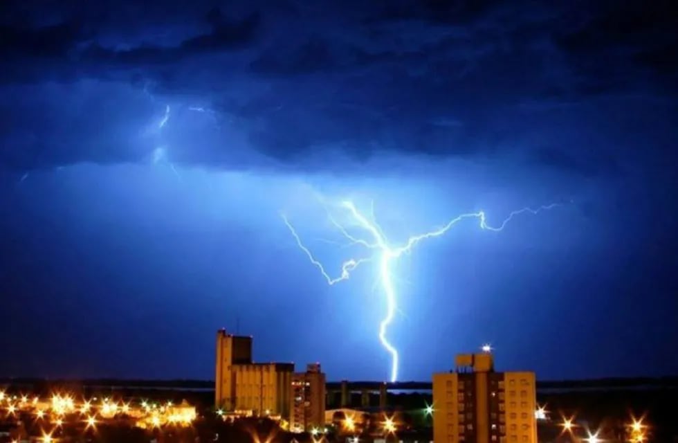 Alerta meteorológica para San Luis por fuertes tormentas (SMN).