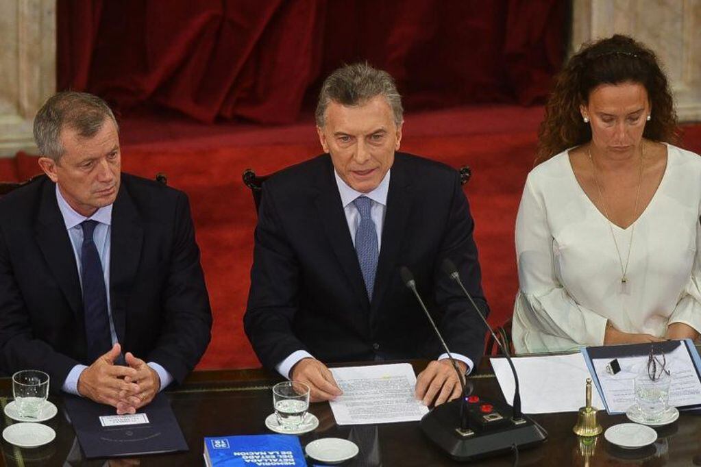 Mauricio Macri habló de la corrupción, de las obras de su gestión y también se refirió a la crisis en Venezuela. (Federico López Claro)