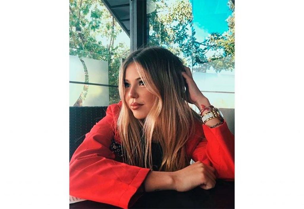 Alexander Caniggia y su novia Macarena Herrera (Foto: Instagram)