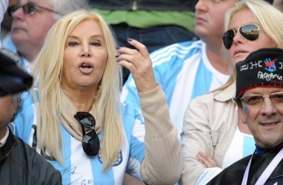 Susana Giménez vivió minutos de tensión mientras alentaba a la Selección Argentina en Moscú.