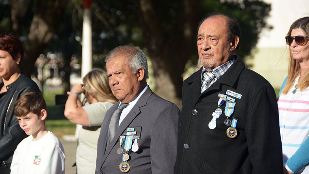 Puerto Belgrano: Veteranos de Guerra fueron reconocidos en el batallón de Seguridad