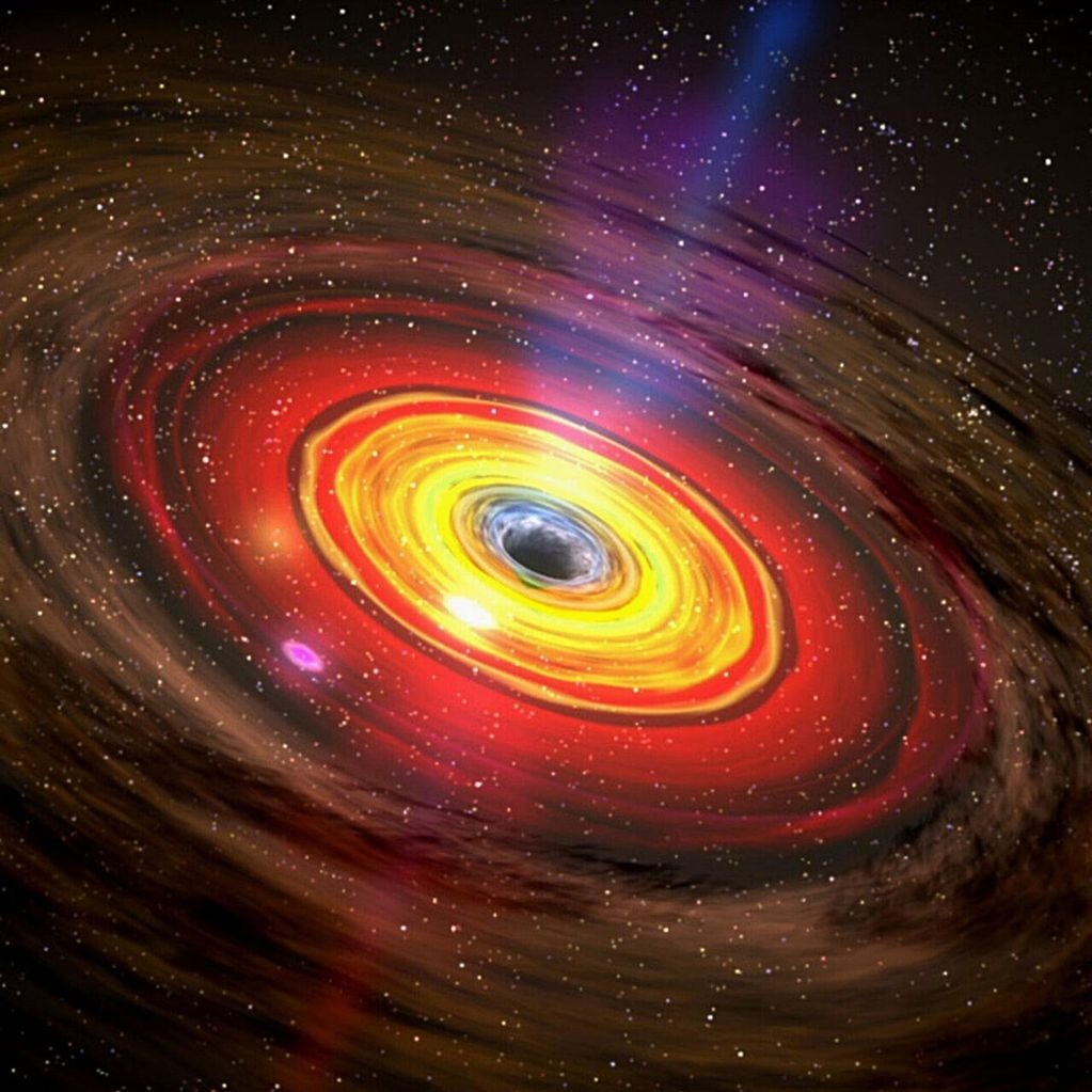 La NASA reveló cómo se escucha el sonido en los agujeros negros.