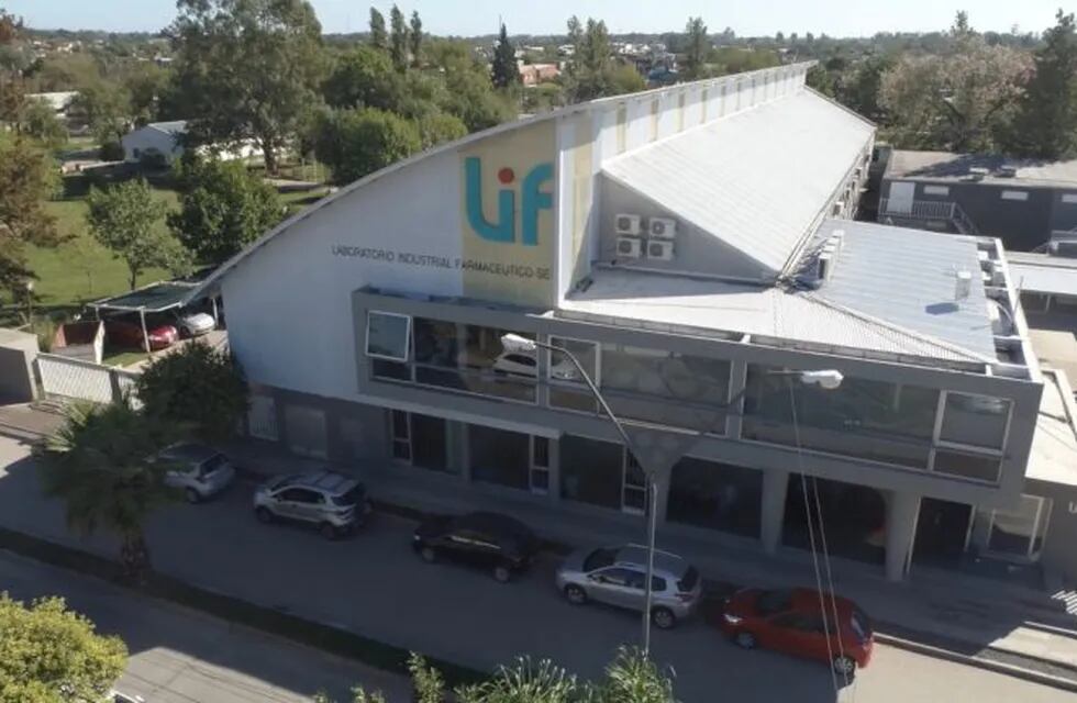 El Laboratorio Industrial Farmacéutico (LIF) será remodelado una vez que complete la provisión de amoxicilina y cefalexina. (@gobsantafe)