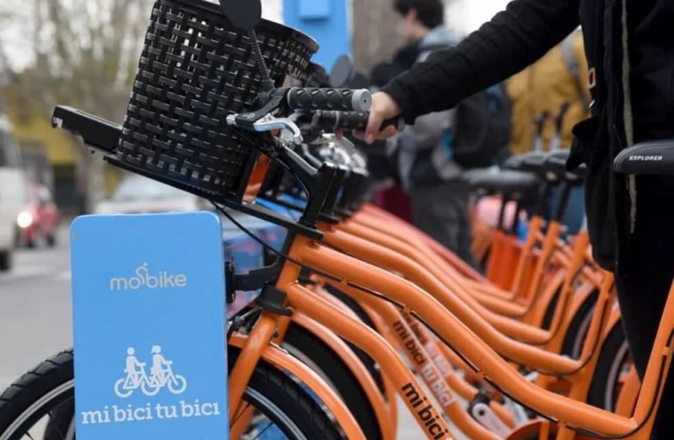 Las bicicletas públicas son gratuitas en Rosario este jueves. (Archivo Municipio)