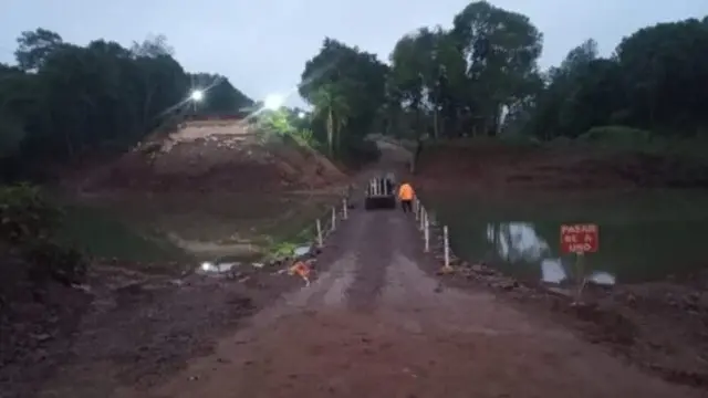Construirán un nuevo puente en el acceso a los Saltos del Moconá