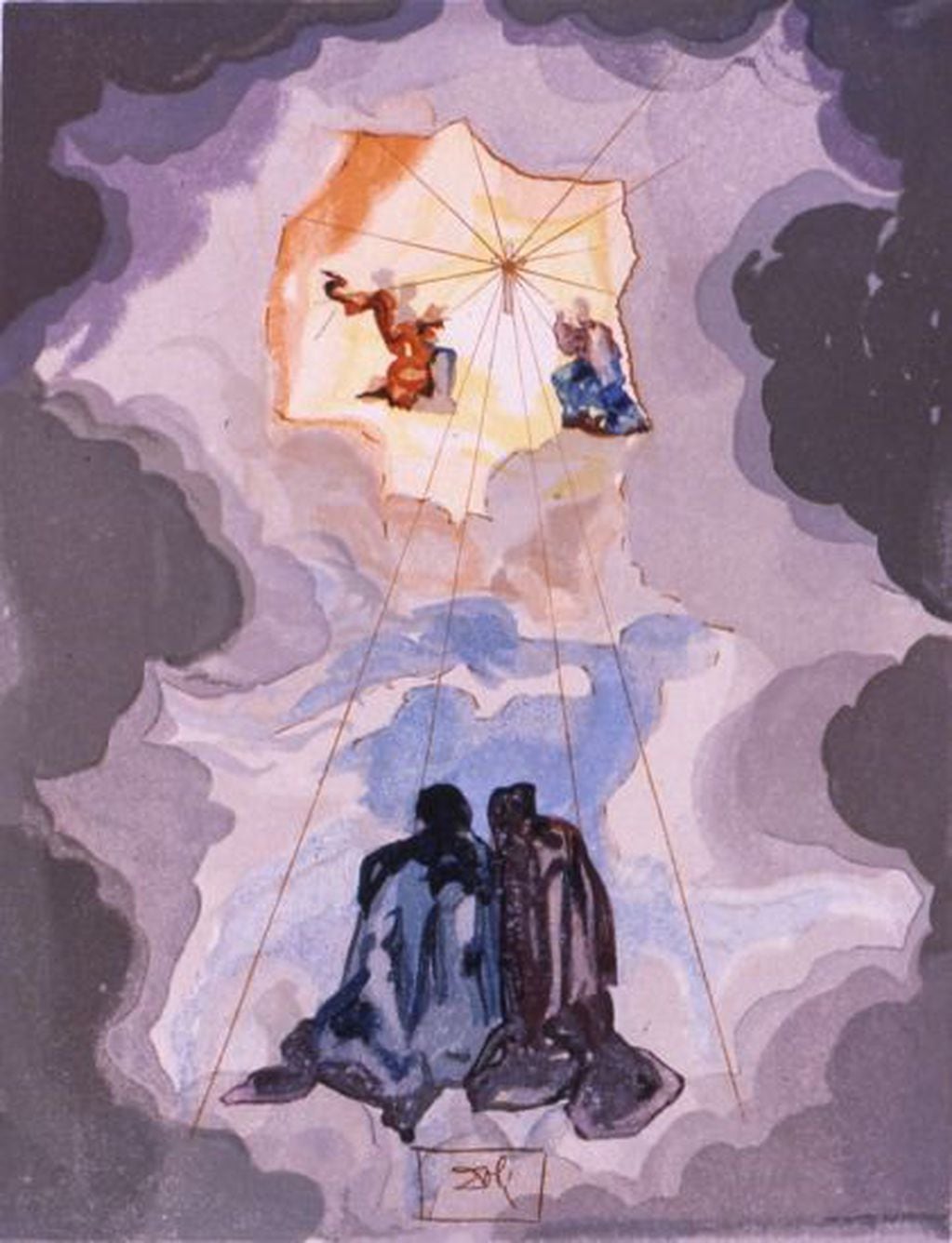 La Divina Comedia, de Salvador Dalí.