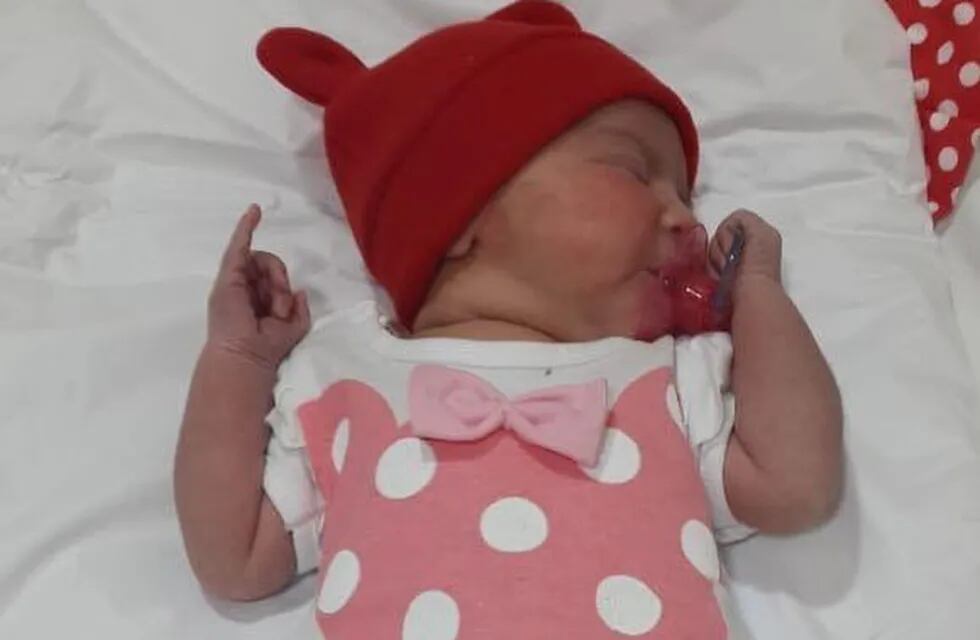 Bianca Selena Avallar, primer bebé del año 2019 de Casa Salud de Tolhuin.