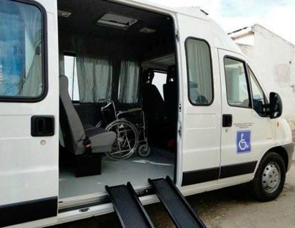 Transporte para personas discapacitadas.
