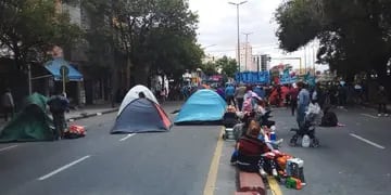 Protesta del MTR Córdoba