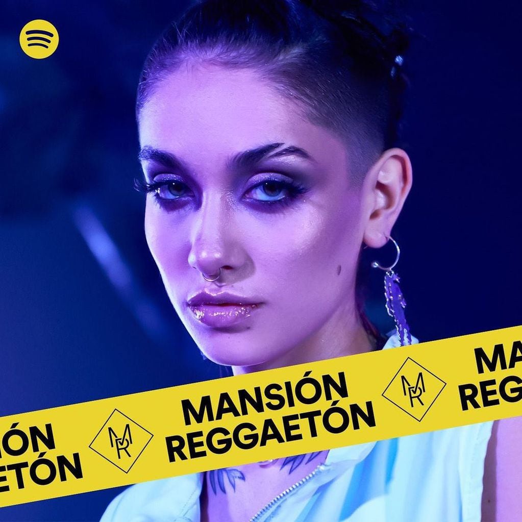 María Becerra en "Mansión Reggaetón" de Spotify.