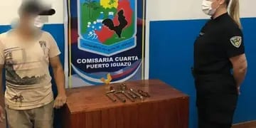 Joven autor de robo terminó detenido en Puerto Iguazú