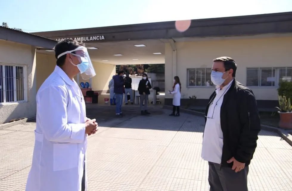 Coronavirus en Tucumán: la policlínica Santa Rita redobla esfuerzos tras el bloqueo zonal. (SECP)