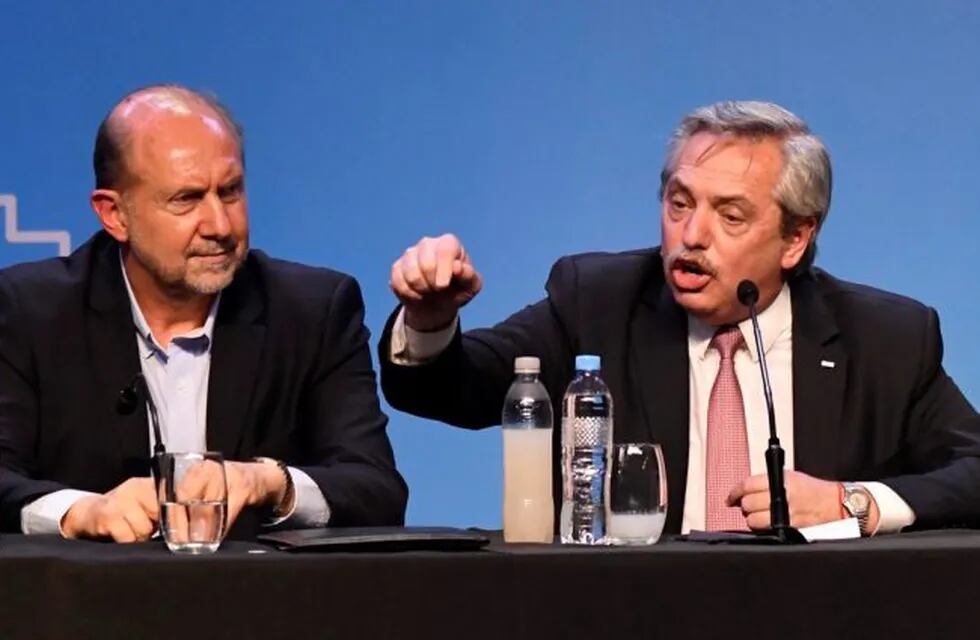 El candidato a presidente del Frente de Todos, Alberto Fernández, apuntó contra Mauricio Macri por la inflación. (Clarín/ Juan José García)