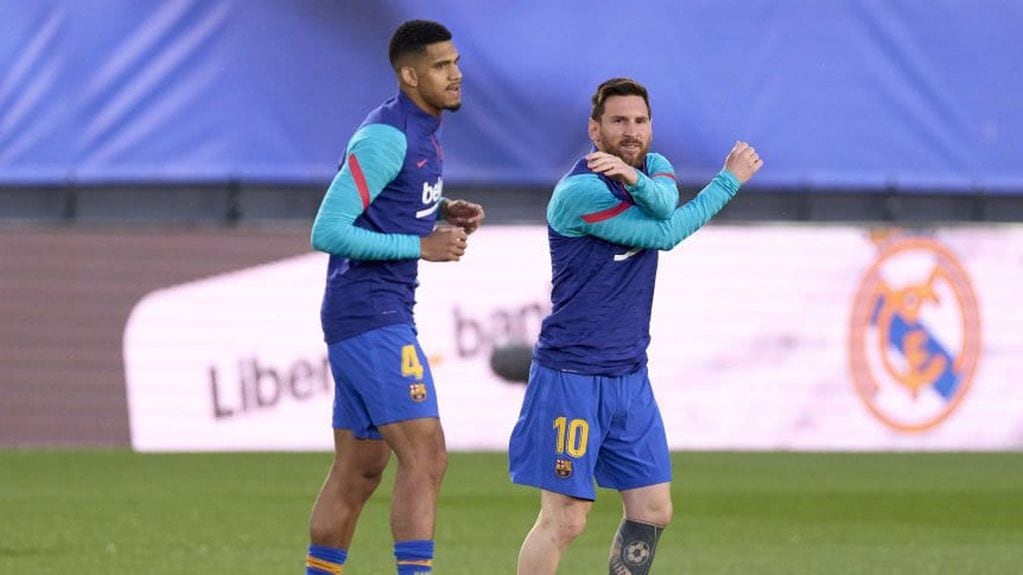 Lionel Messi hizo un asado con sus compañeros de Barcelona. (Gentileza)
