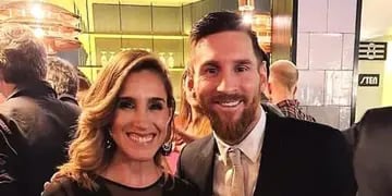 Soledad Pastorutti y Lionel Messi
