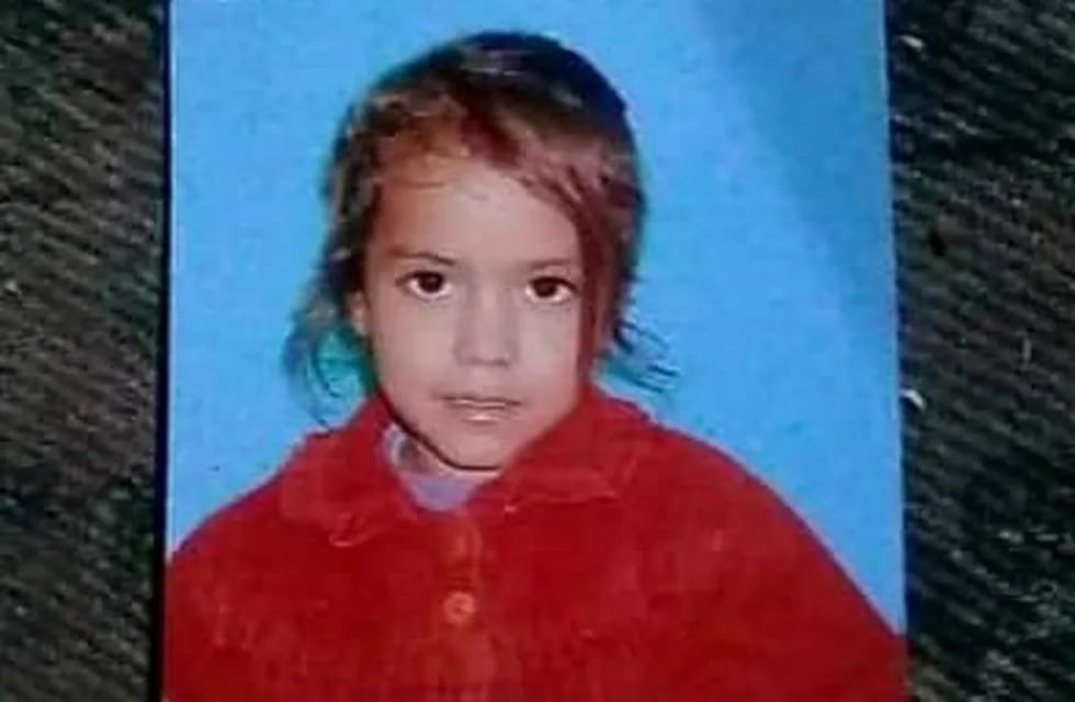 La Calera: imagen de la nena desaparecida.