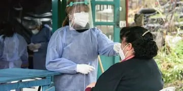 Testeo en busca del coronavirus en Jujuy