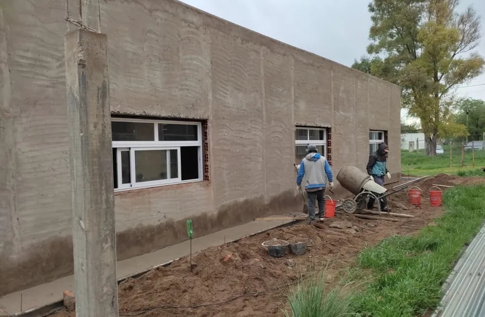 Avanza la obra de construcción de la Escuela Agraria de Bajo Hondo