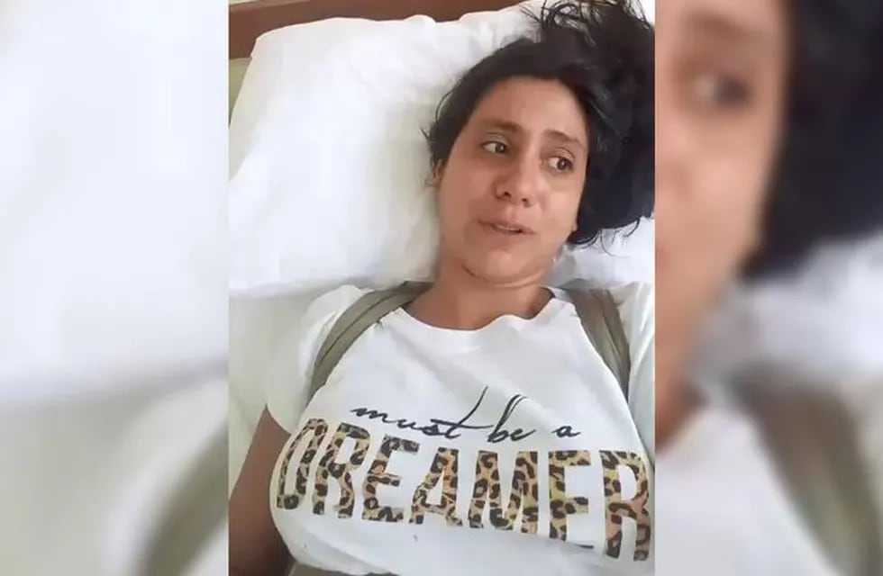 Nerea Jodor, la cordobesa que está varada en Perú por un insólito accidente.