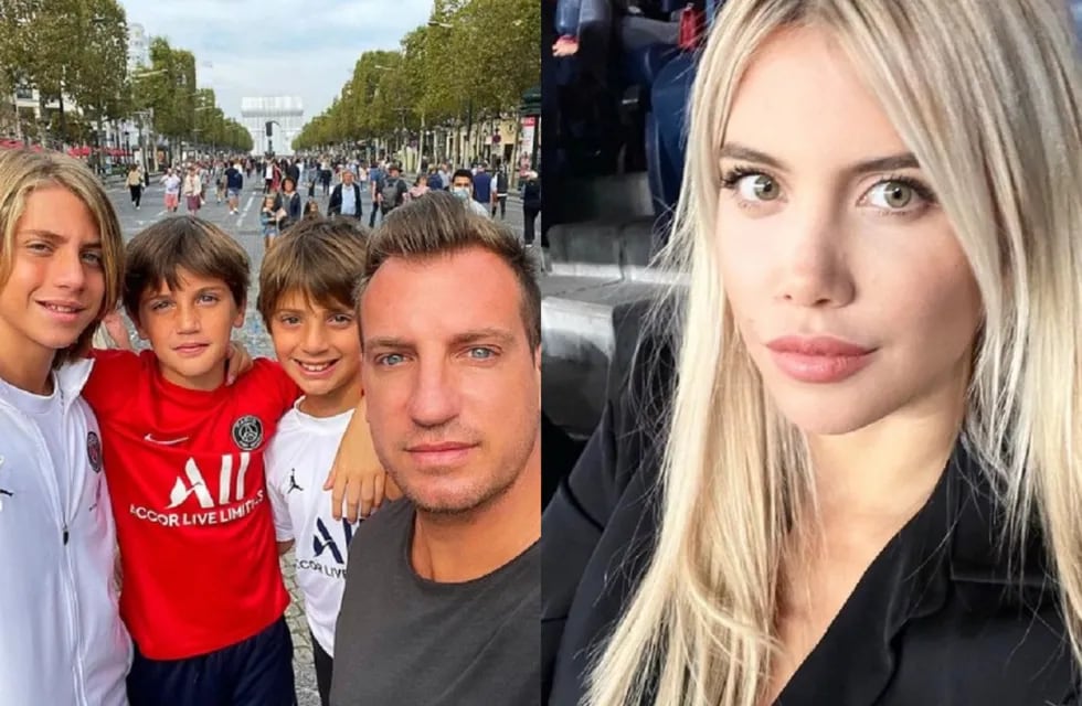 Maxi, Wanda y los hijos en común. (Instagram)