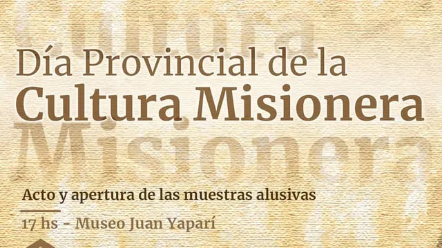 “Día de la Cultura Misionera” en el Museo Juan Yaparí de Posadas