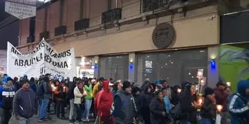 Marcha de docentes en Jujuy