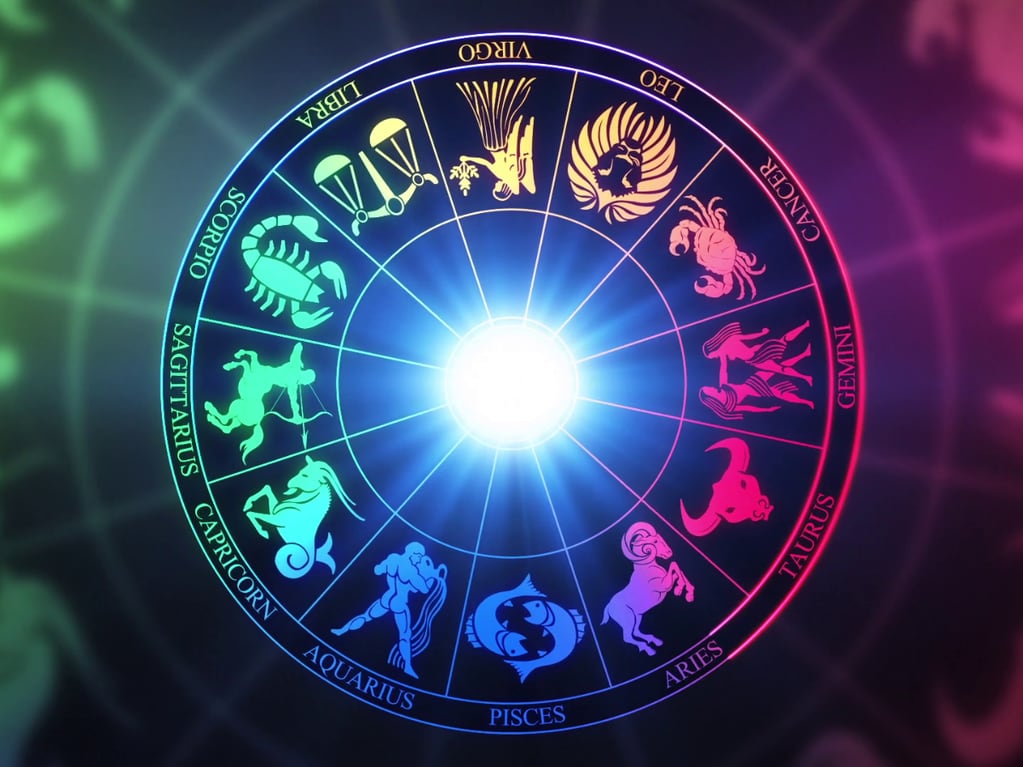 Los doce signos del zodíaco.