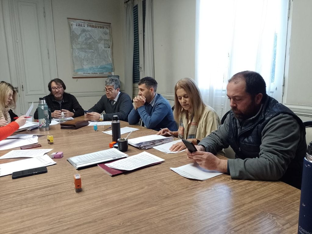 Reunión de la Comisión de Acción Social y Medio Ambiente de Tres Arroyos