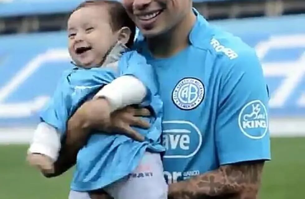 El Chino y el pequeño Bautista, con B de Belgrano.