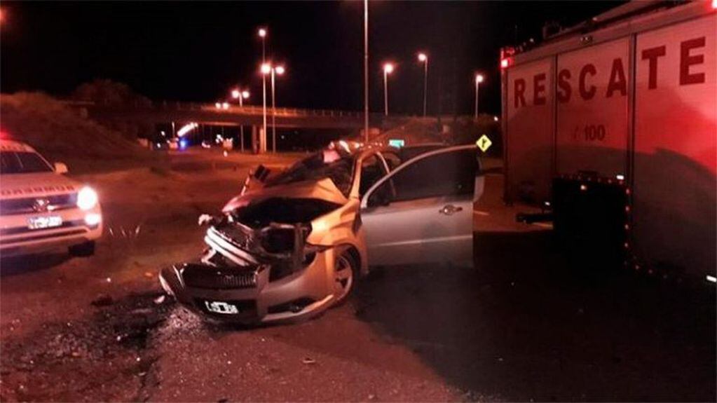 Accidente Autovía Artígas
Crédito: PER