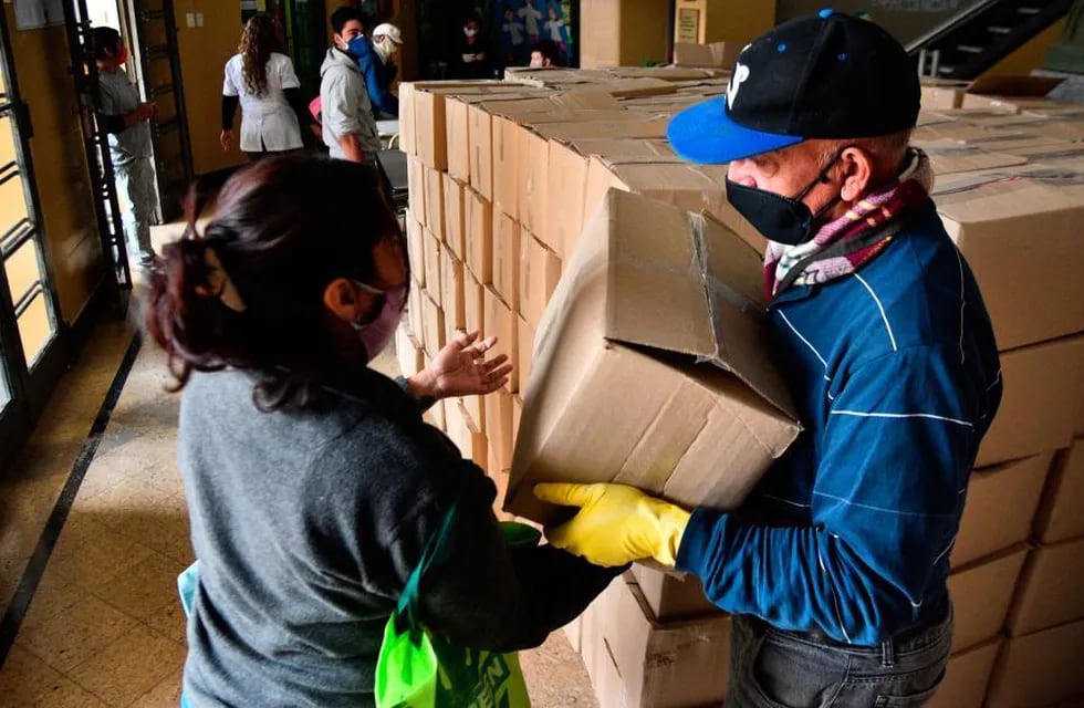 La entrega de módulos alimentarios de Paicor es el programa con más beneficiarios (Pedro Castillo / Archivo).