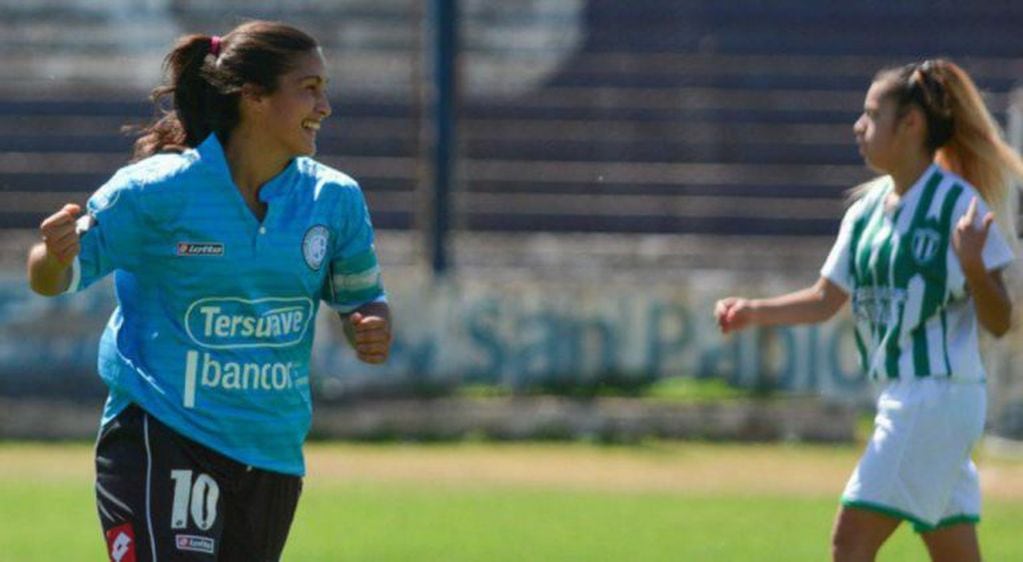 Romina Gómez es, sin dudas, la figura de Belgrano en el torneo femenino de la Liga Cordobesa desde hace varios años.