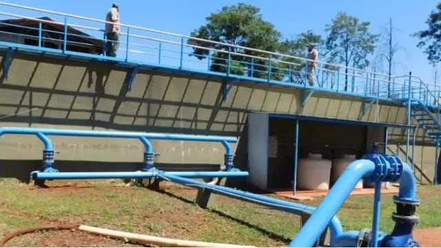 La planta de tratamiento de agua de Puerto Libertad ya recibe agua del Uruguaí