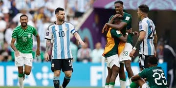 Mundial de Fútbol: Argentina - Arabia Saudita