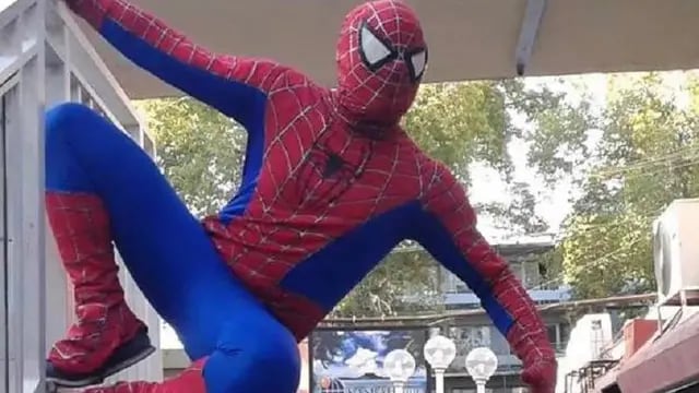 El "Hombre Araña" se despidió de Salta