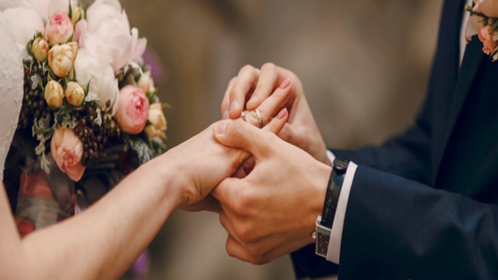 El casamiento es una ceremonia importante en la vida de una pareja. Gentileza.