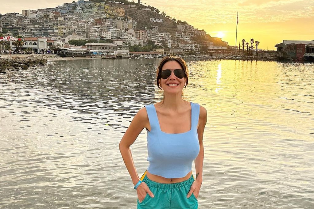 Andrea Rincón, de vacaciones por Europa. (Foto: Instagram)