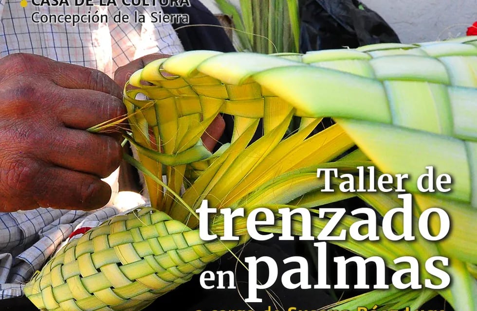 Trenzado de Palmas: una costumbre tradicional en Concepción de la Sierra